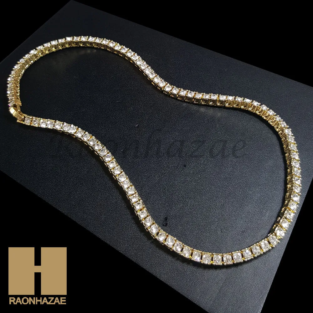 Hip Hop Quavo Basketball Miami Cuban Choker Chain Tennis Necklace L50