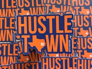 Hustletown decal