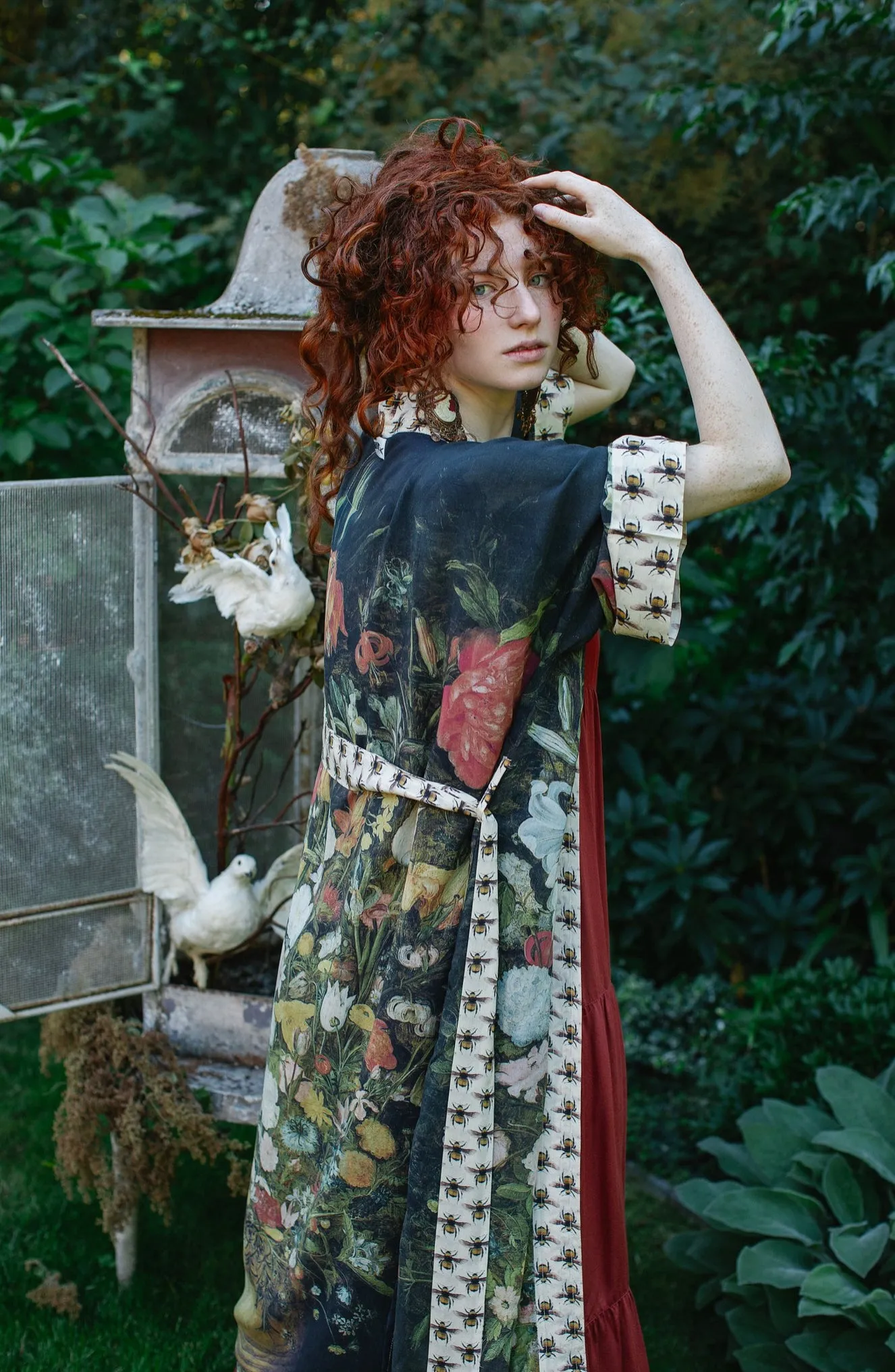 I Dream in Flowers Duster Kimono