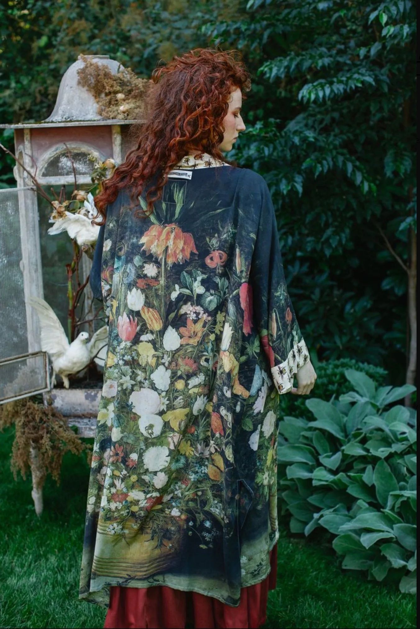 I Dream in Flowers Duster Kimono