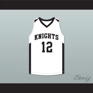 Ja Morant 12 Crestwood High School Knights White Basketball Jersey 1
