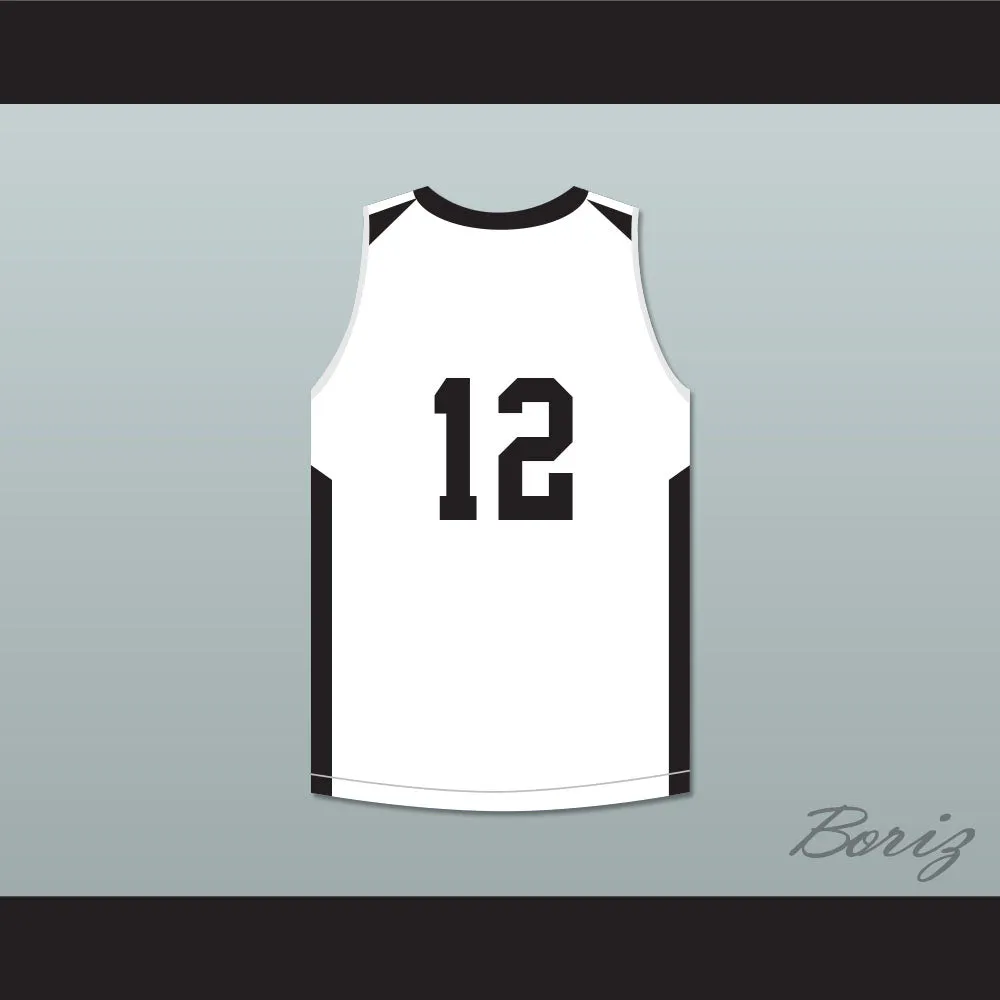 Ja Morant 12 Crestwood High School Knights White Basketball Jersey 1