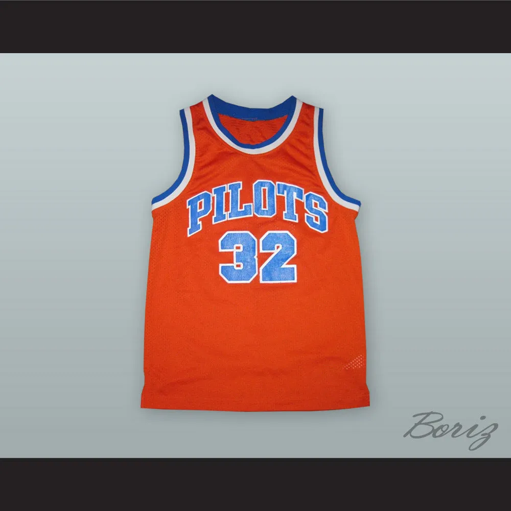 Jason Kidd 32 St. Joseph Notre Dame High School Pilots Orange Basketball Jersey