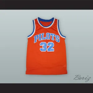 Jason Kidd 32 St. Joseph Notre Dame High School Pilots Orange Basketball Jersey