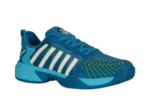 K-Swiss Men's Pickleball Supreme Pickleball Shoes in Celestial/Scuba Blue/Brilliant White
