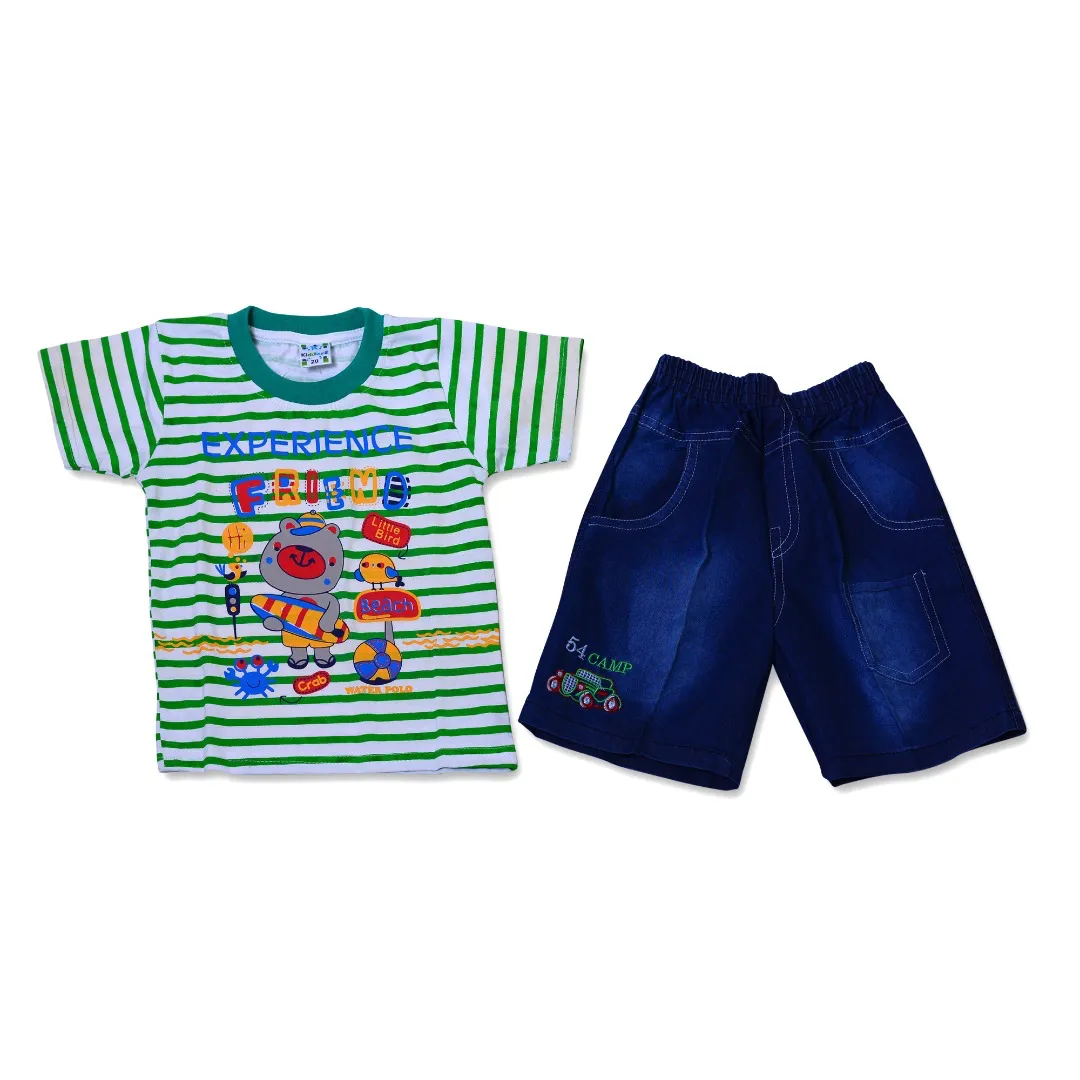 Kiddlers boys 2 Pcs coordinated outfit ( Size 18 and size 20 )