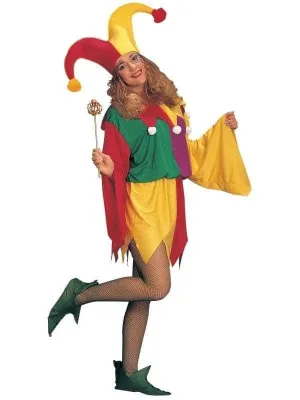 Kings Jester Women's Medieval Costume