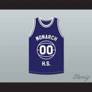 Kyle Lee Watson 00 Monarch High School Blue Practice Basketball Jersey Above The Rim