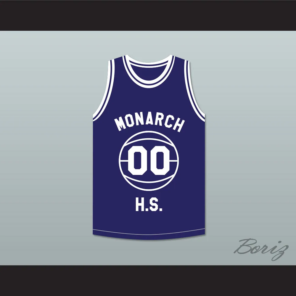Kyle Lee Watson 00 Monarch High School Blue Practice Basketball Jersey Above The Rim