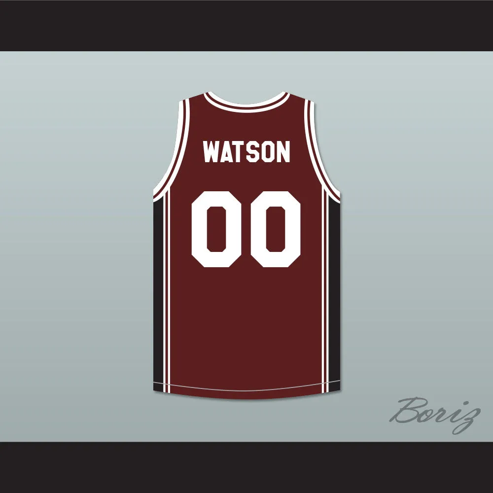 Kyle Lee Watson 00 Panthers High School Basketball Jersey Above The Rim Black Side Stripe