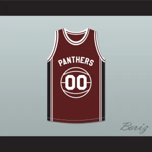 Kyle Lee Watson 00 Panthers High School Basketball Jersey Above The Rim Black Side Stripe