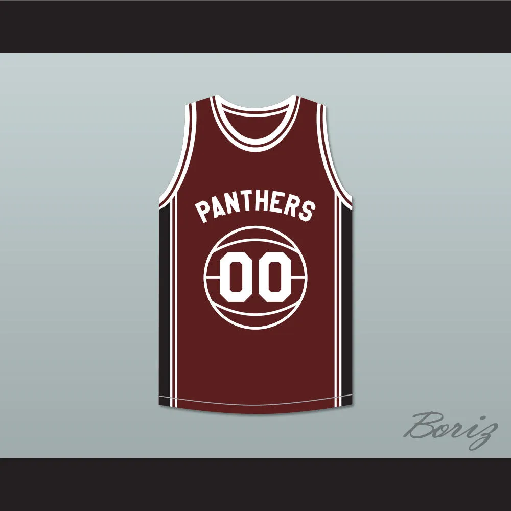 Kyle Lee Watson 00 Panthers High School Basketball Jersey Above The Rim Black Side Stripe