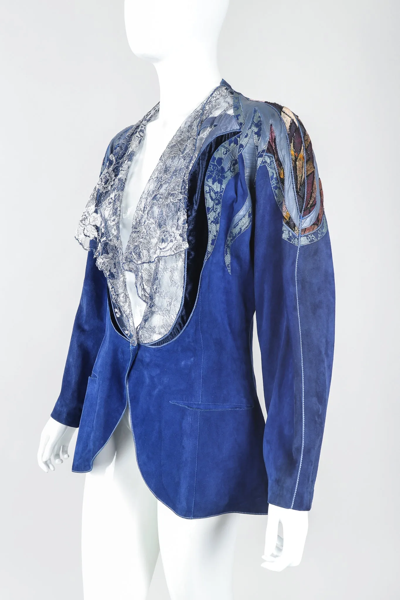 Lace Lapel Liberace Jacket