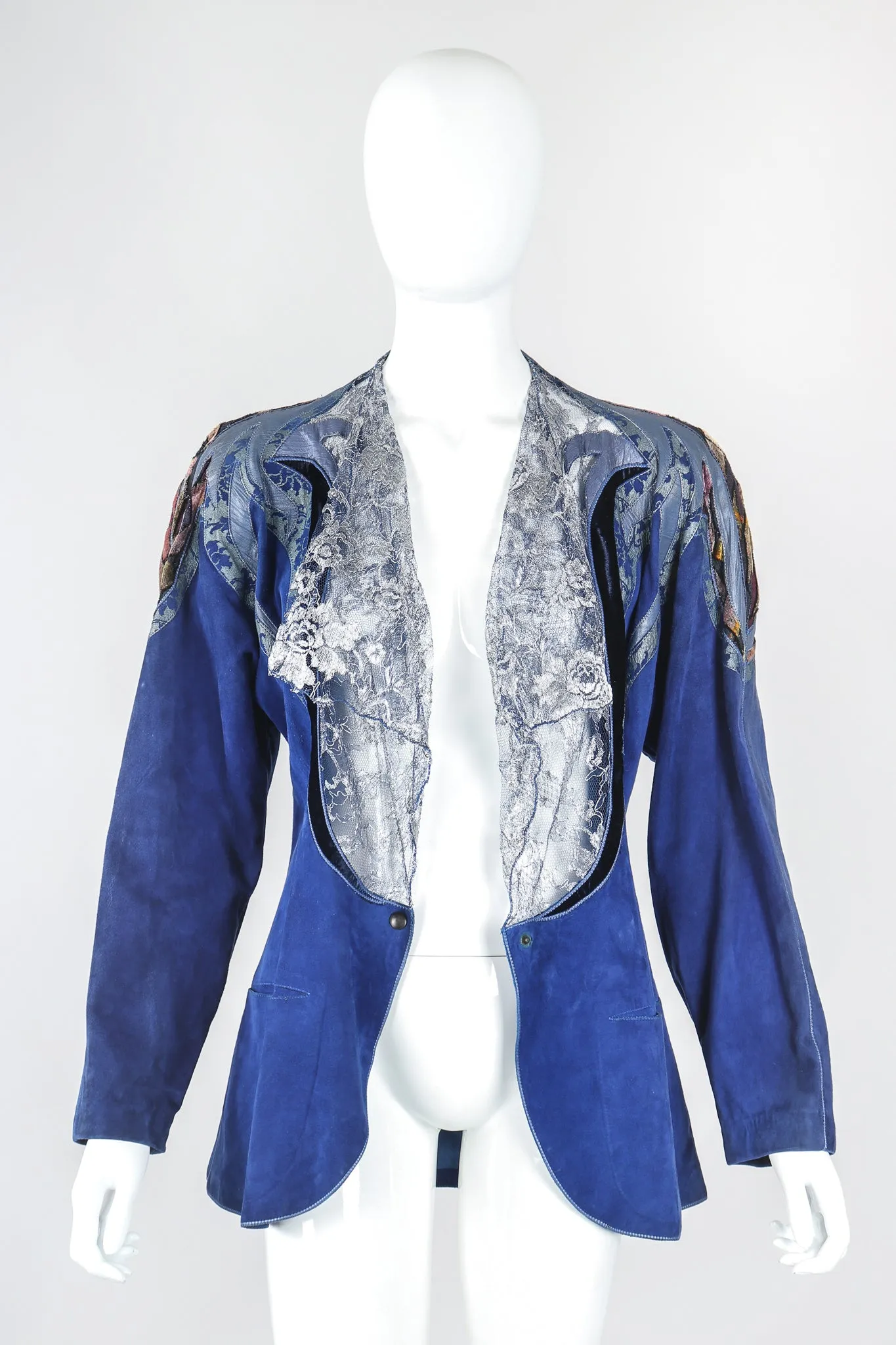 Lace Lapel Liberace Jacket