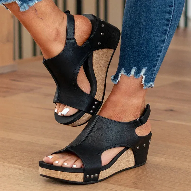 Laura® | Orthopedic Platform Sandals