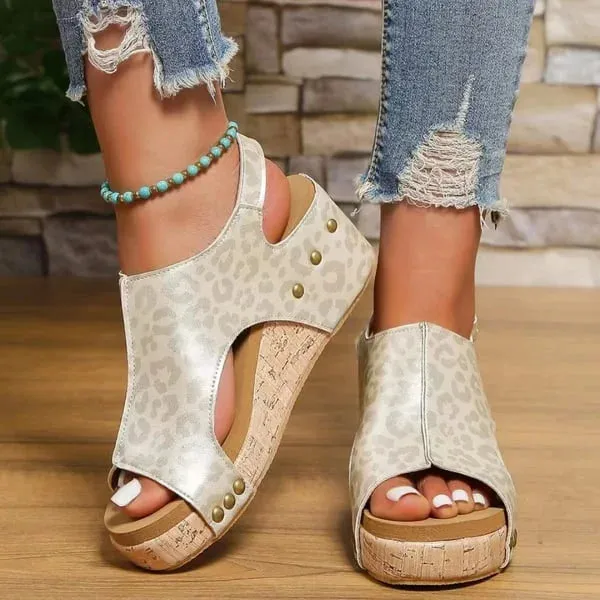 Laura® | Orthopedic Platform Sandals