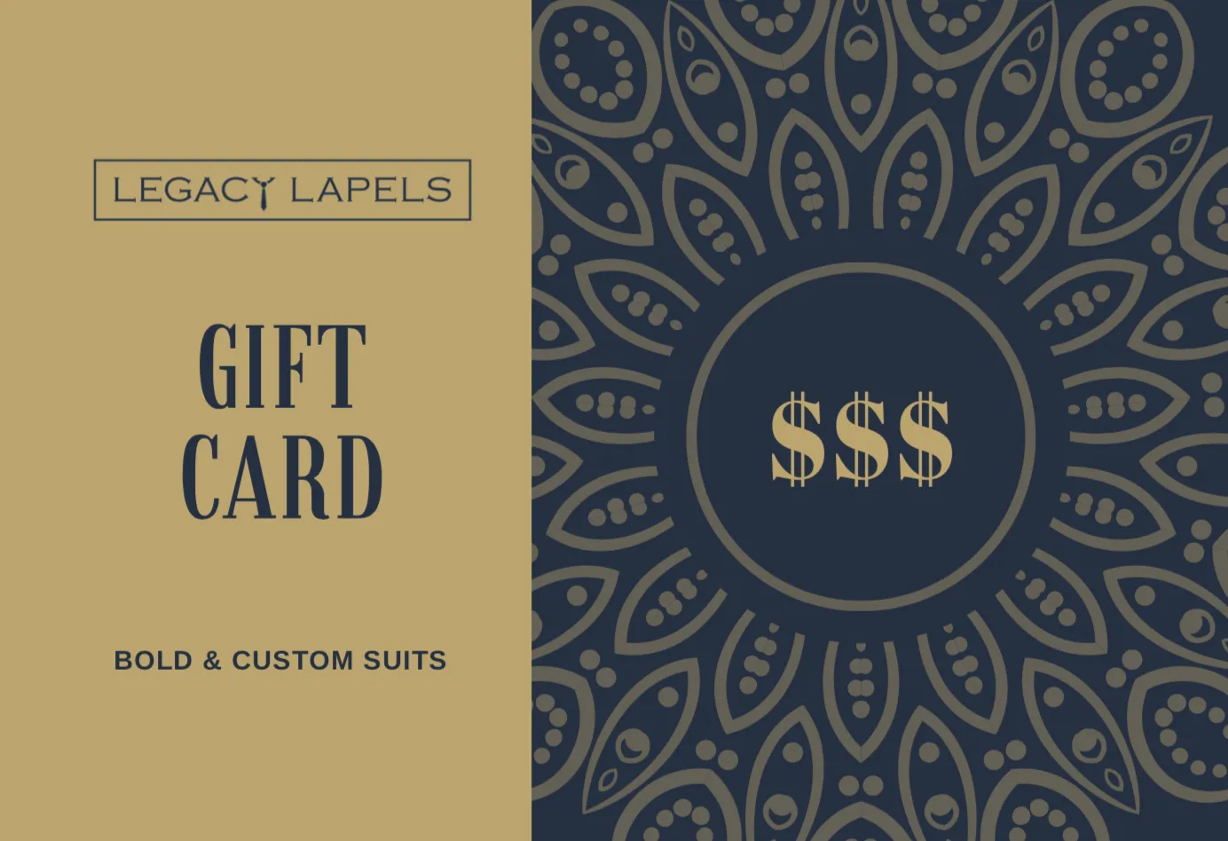 Legacy Lapels Gift Card