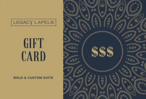 Legacy Lapels Gift Card