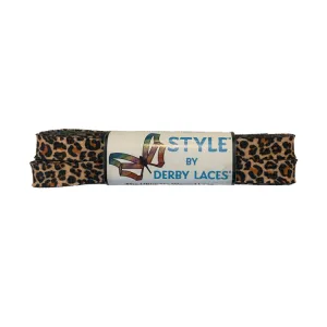 leopard WAXED LACES