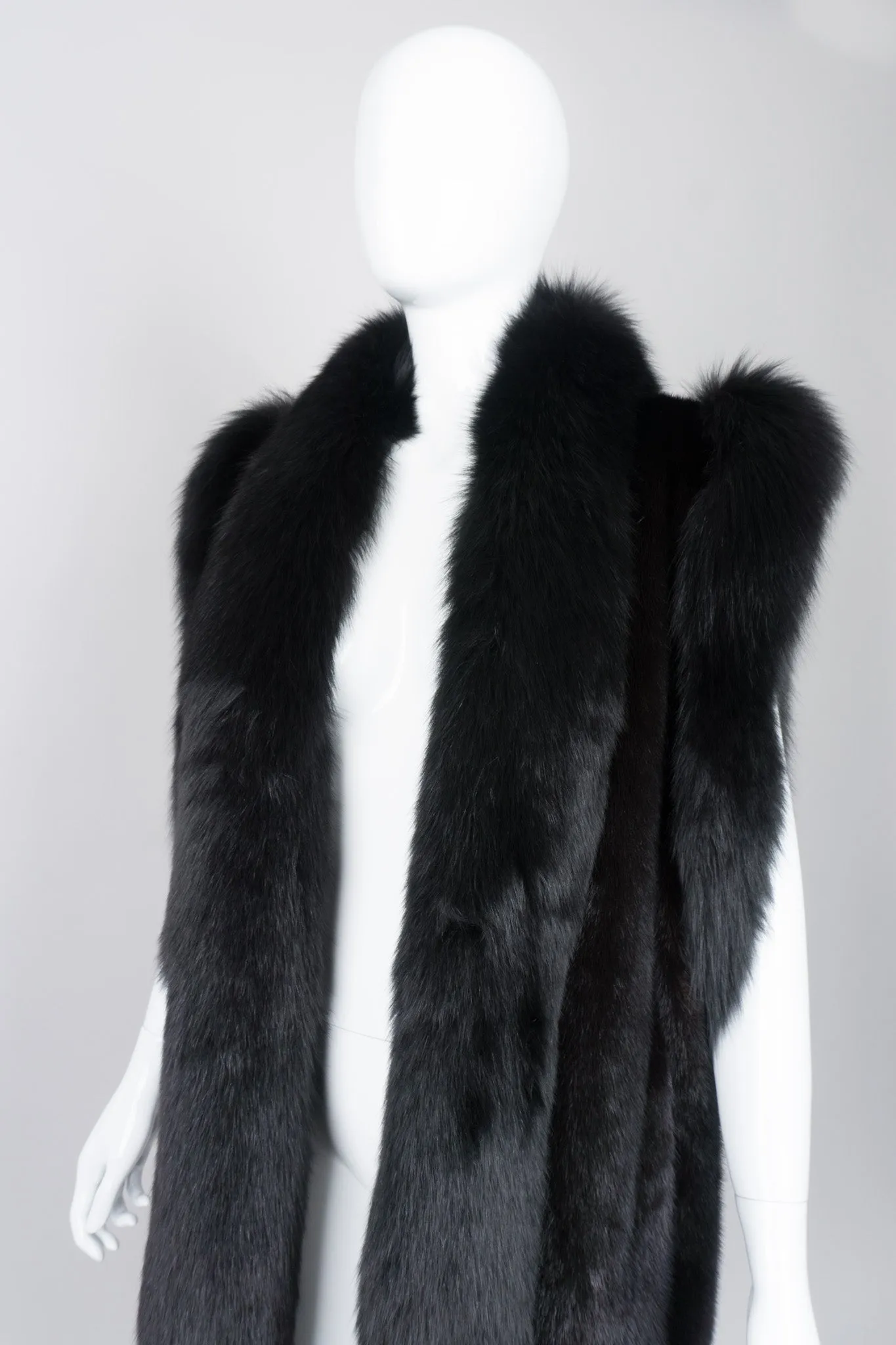 Long Fur Vest