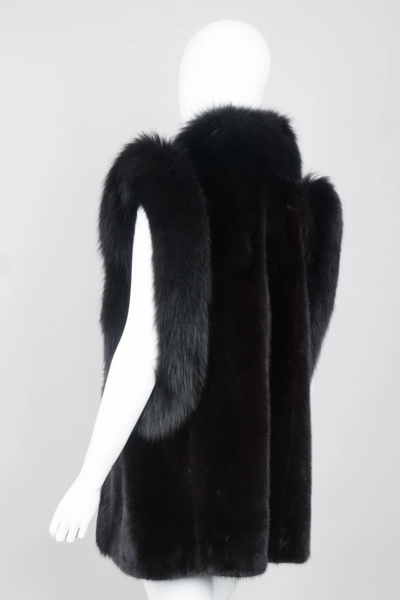 Long Fur Vest