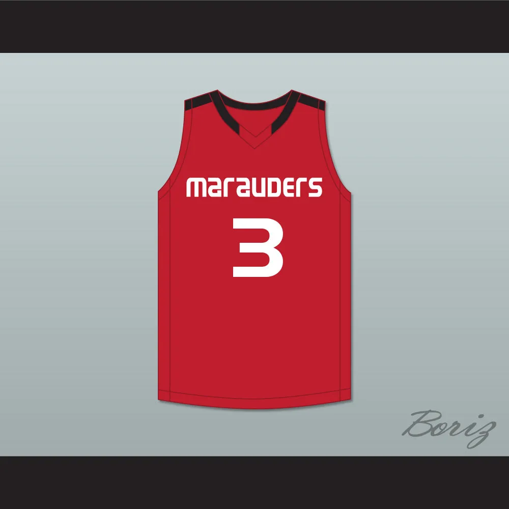 Marcus Smart 3 Edward S. Marcus High School Marauders Red Basketball Jersey 2