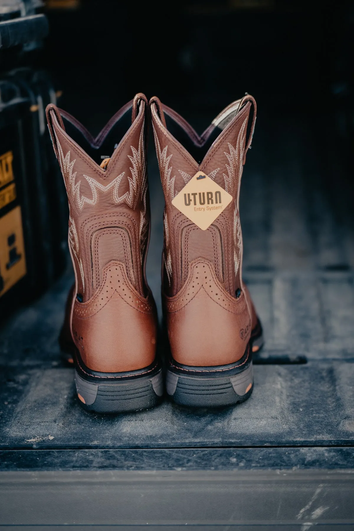 Men's Ariat 'Work Hog' CSA Composite Toe Waterproof Cowboy Boots (Size 8.5 & 11 EE Only)