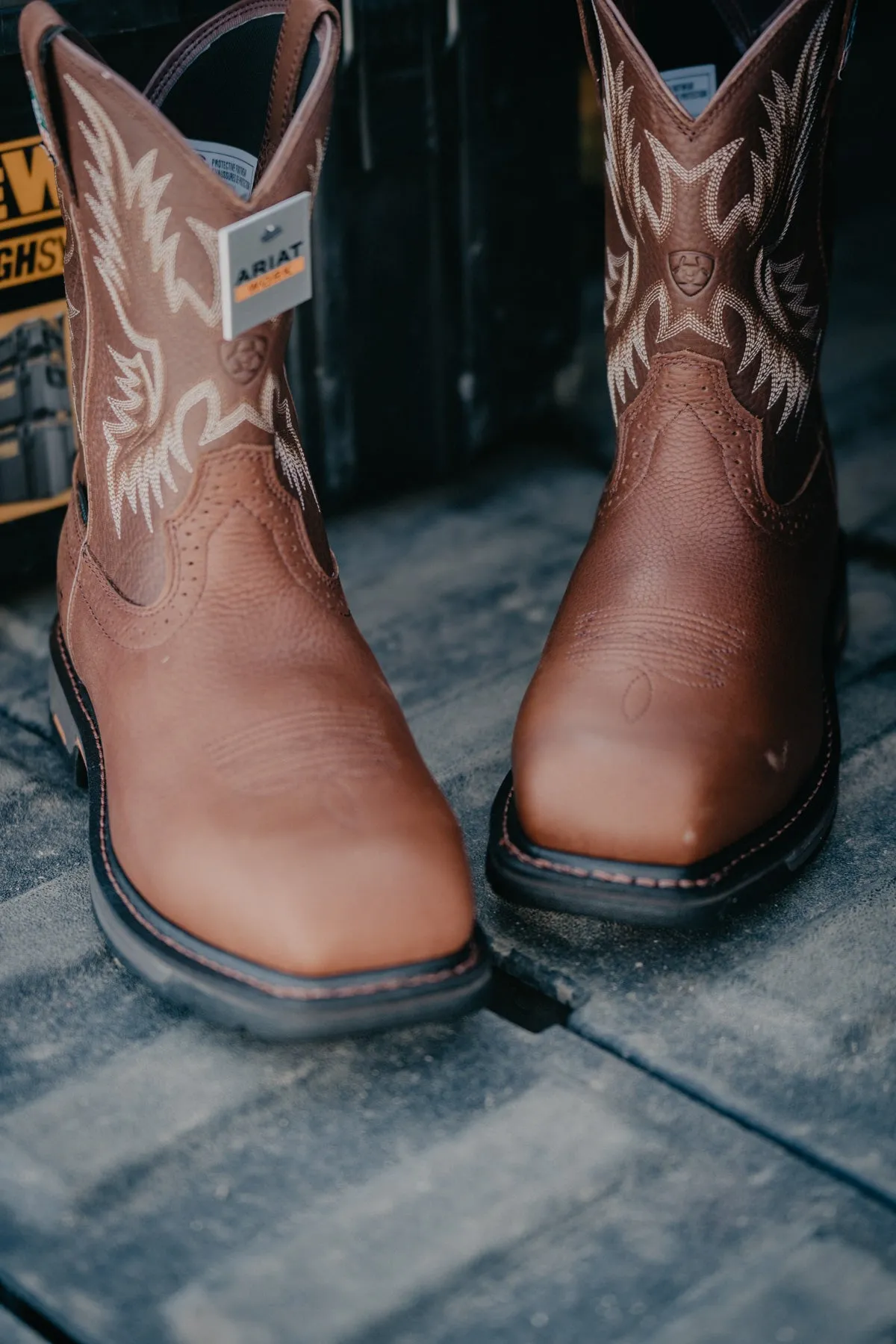 Men's Ariat 'Work Hog' CSA Composite Toe Waterproof Cowboy Boots (Size 8.5 & 11 EE Only)