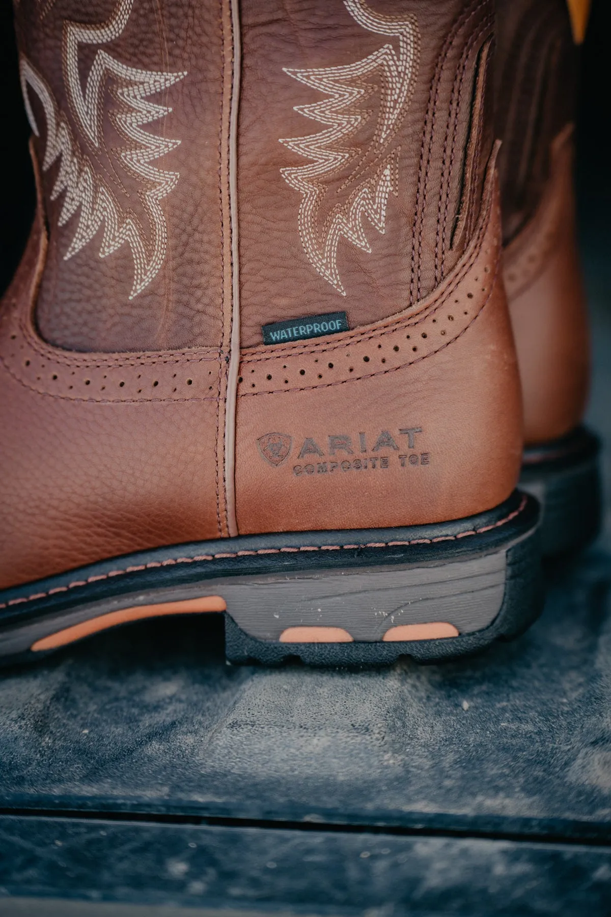 Men's Ariat 'Work Hog' CSA Composite Toe Waterproof Cowboy Boots (Size 8.5 & 11 EE Only)
