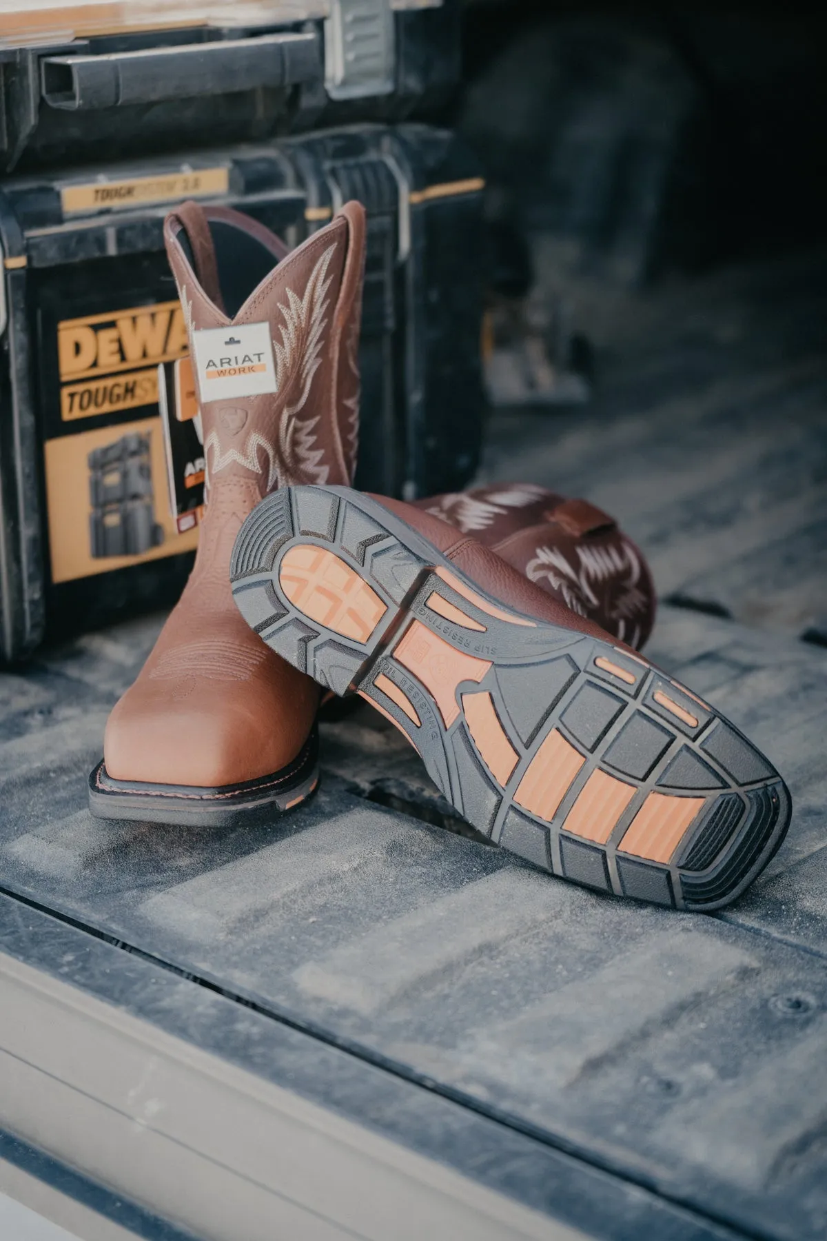 Men's Ariat 'Work Hog' CSA Composite Toe Waterproof Cowboy Boots (Size 8.5 & 11 EE Only)