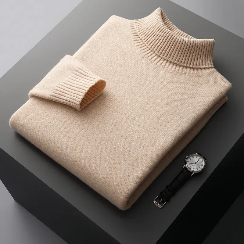 Men's Classic Turtleneck Sweater