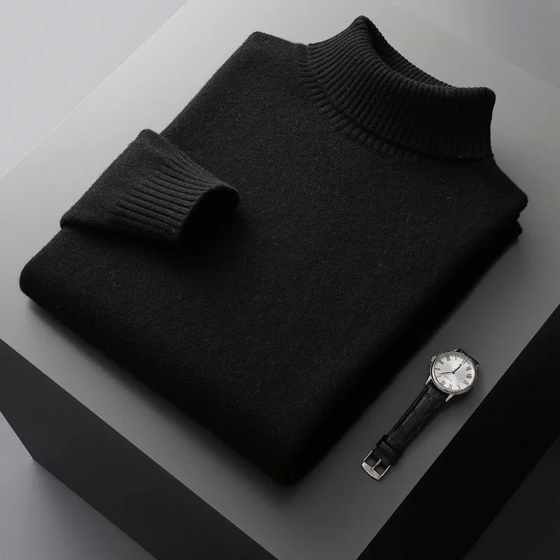 Men's Classic Turtleneck Sweater