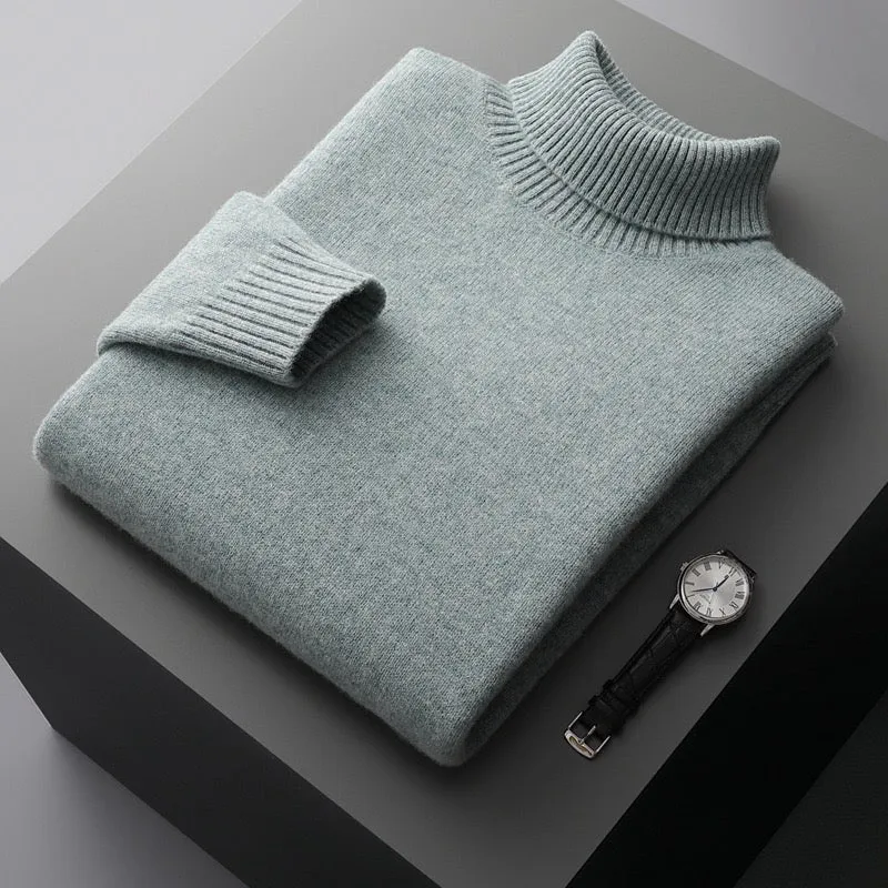 Men's Classic Turtleneck Sweater