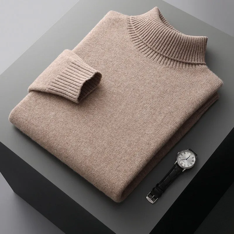 Men's Classic Turtleneck Sweater