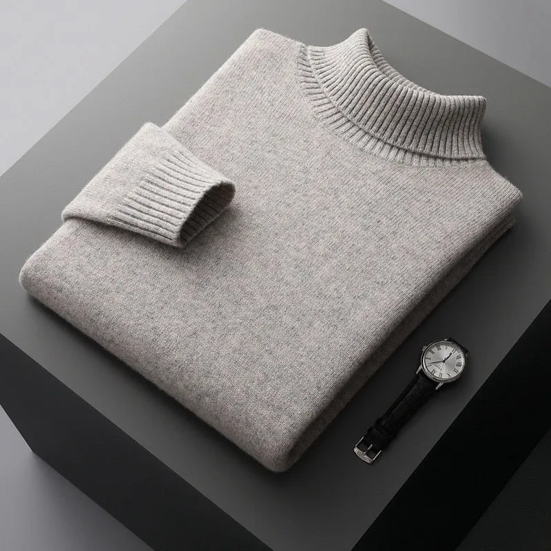 Men's Classic Turtleneck Sweater