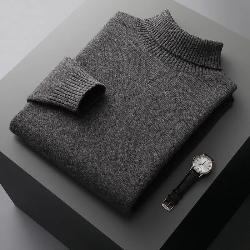 Men's Classic Turtleneck Sweater