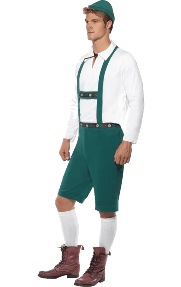 Mens Lederhosen Oktoberfest Costume