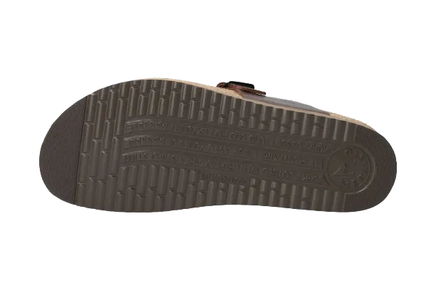Mephisto Womens Helen Chestnut Leather Sandals