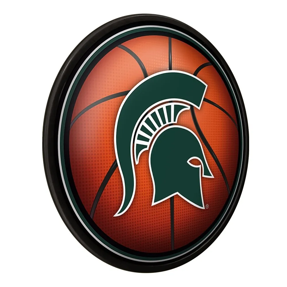 Michigan State Spartans: Basketball - Modern Disc Wall Sign