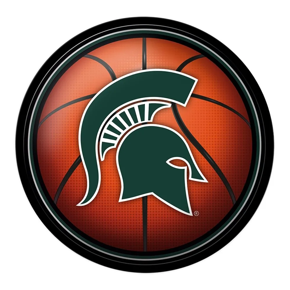 Michigan State Spartans: Basketball - Modern Disc Wall Sign