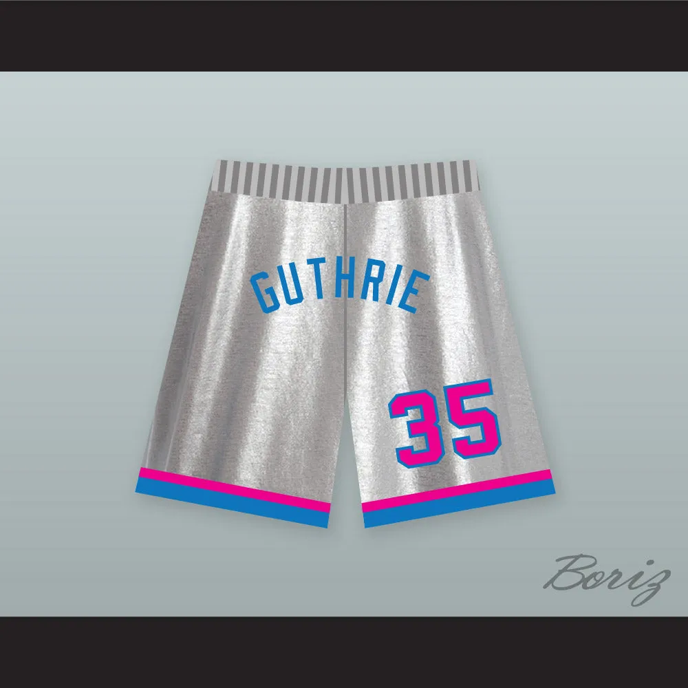 Moses Guthrie 35 Pittsburgh Pisces Basketball Shorts