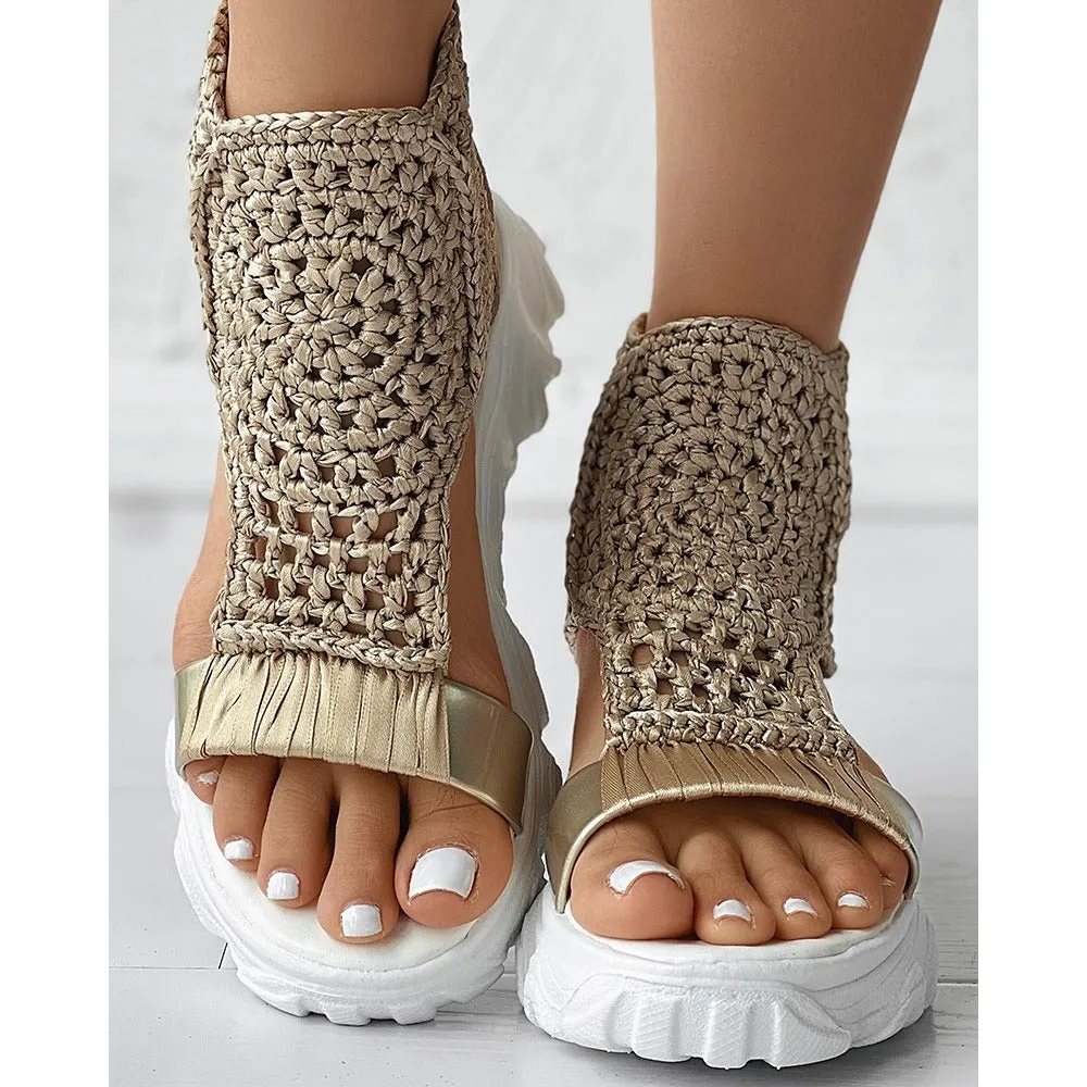 Natalia® | Dames Braided Sandals