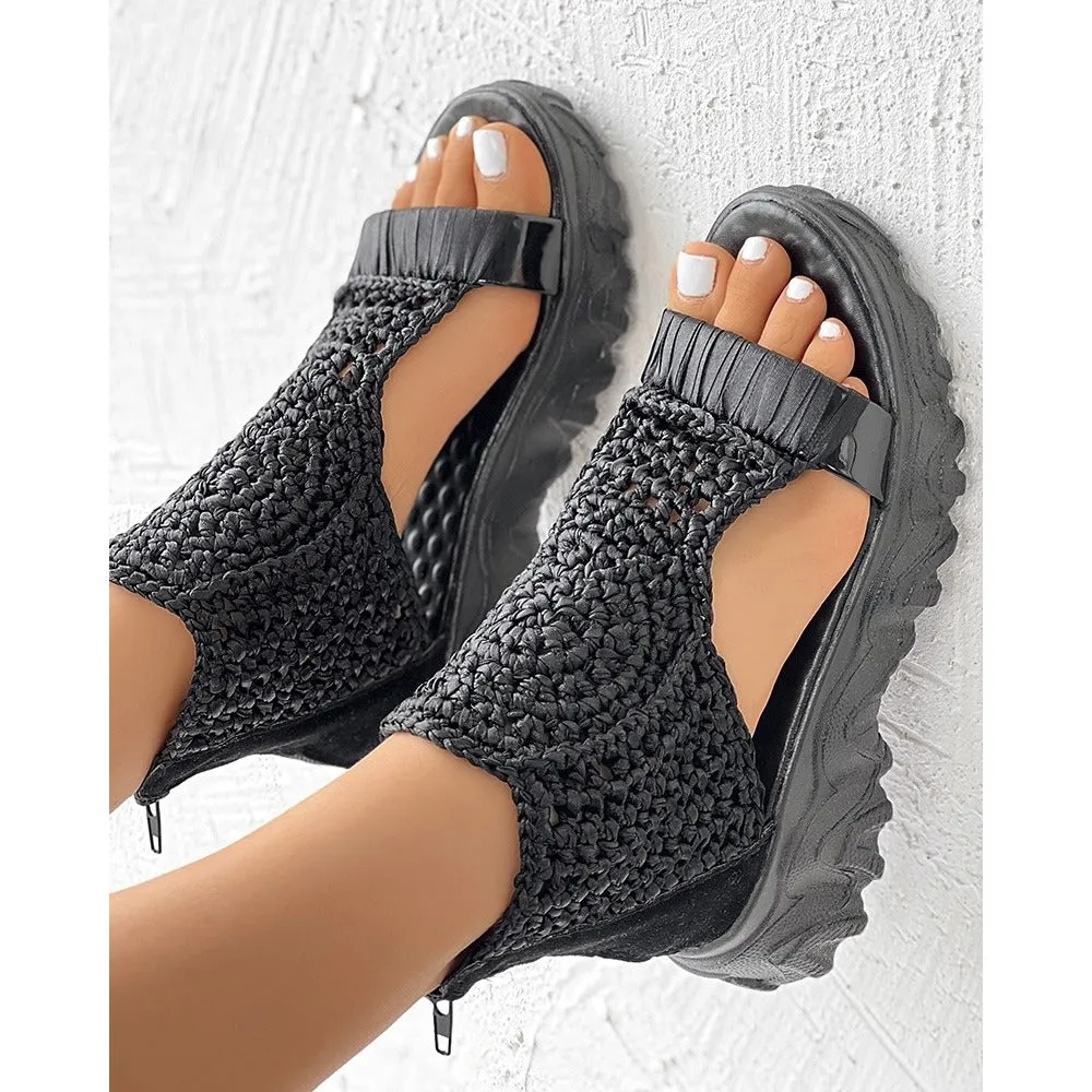 Natalia® | Dames Braided Sandals