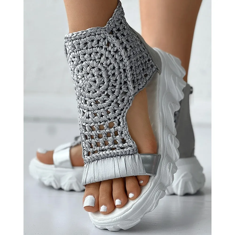 Natalia® | Dames Braided Sandals