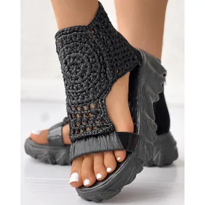 Natalia® | Dames Braided Sandals