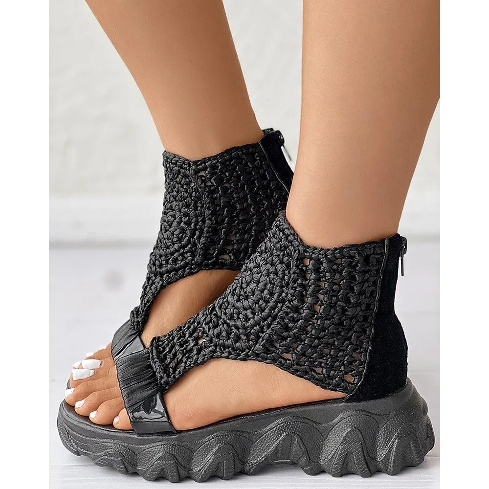 Natalia® | Dames Braided Sandals