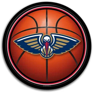 New Orleans Pelicans: Basketball - Modern Disc Wall Sign