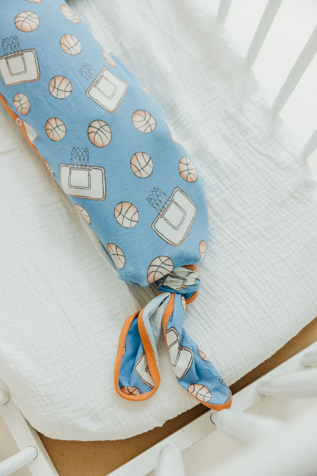 Newborn Knotted Gown - Dunk