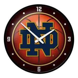 Notre Dame Fighting Irish: Basketball - Modern Disc Wall Clock