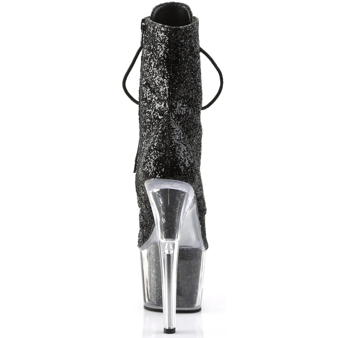 Pleaser ADORE 1020G Boots Black Glitter